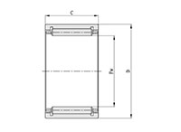 Heavy-Duty-Needle-Roller-Bearings-Without-Inner-Ring---NK10-Series---2D