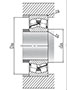 Spherical Roller Bearings E and EK Series Diagram